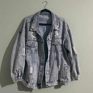 Women’s Distressed Denim Jacket
